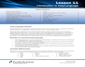 learning tradestation lesson 1 pdf